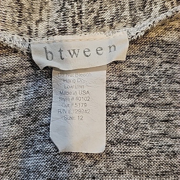 Btween Long Sleeve Cardigan with Lace Trim. Girls size 12 - Picture 3 of 5